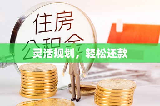 新密灵活规划，轻松还款