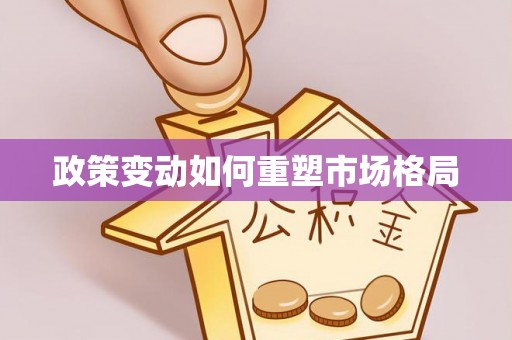 新密政策变动如何重塑市场格局