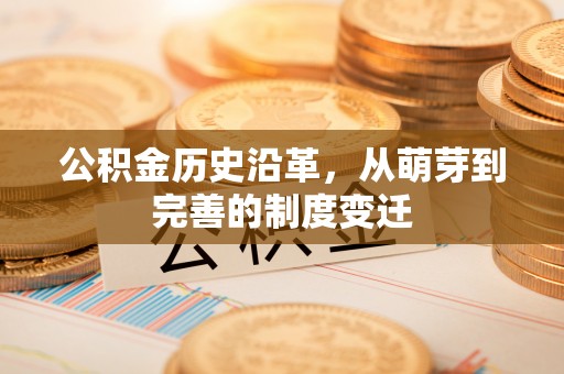 新密公积金历史沿革，从萌芽到完善的制度变迁
