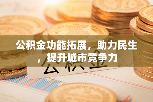 新密公积金功能拓展，助力民生，提升城市竞争力