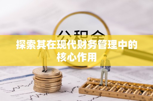 新密探索其在现代财务管理中的核心作用