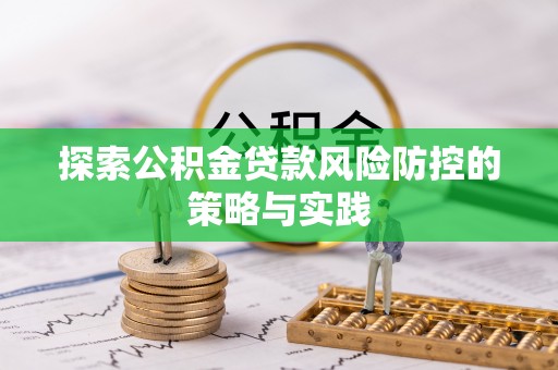 新密探索公积金贷款风险防控的策略与实践