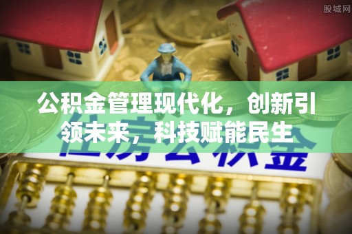 新密公积金管理现代化，创新引领未来，科技赋能民生