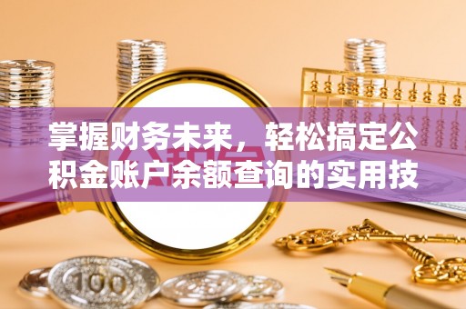新密掌握财务未来，轻松搞定公积金账户余额查询的实用技巧