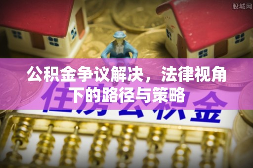 新密公积金争议解决，法律视角下的路径与策略