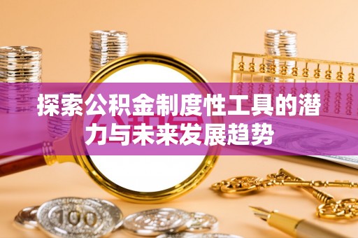 新密探索公积金制度性工具的潜力与未来发展趋势
